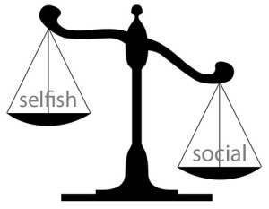 selfish social scales